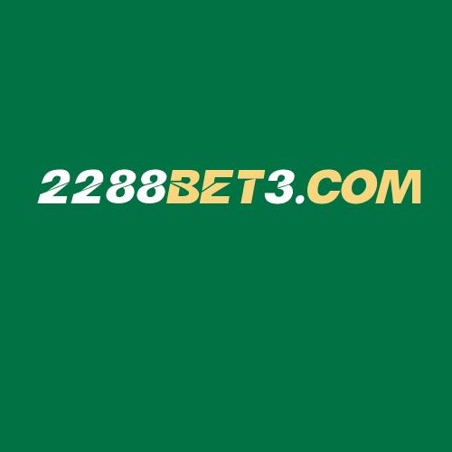 Logo da 2288BET3